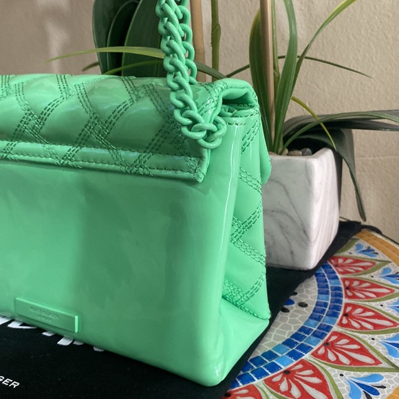 Kurt Geiger Medium Kensington Drench Leather Convertible Shoulder Bag - Picture 11 of 13